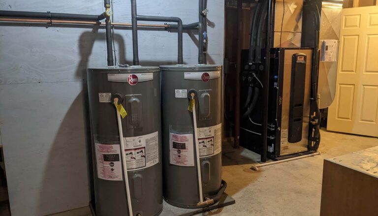 A residential geothermal unit